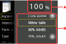 figure : écran tactile